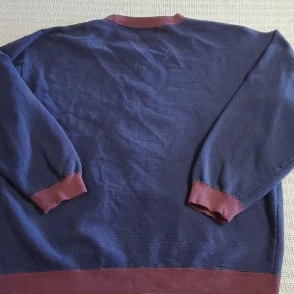 Great Lakes Vintage Sz. L Blue Embroidered Golf Long Sleeve Sweatshirt - Picture 8 of 8